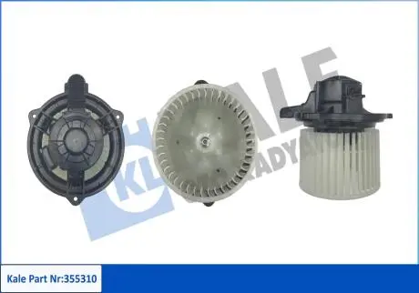KALE HYUNDAI вентилятор салону i30,Kia Ceed 06- KALE OTO RADYATOR 355310