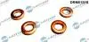 Прокладка термiчна форсунки 4шт. 7,7x12,6x2,5mm DR MOTOR DRM0151S (фото 1)