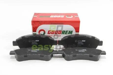 Гальмівні колодки Boxer/Ducato/Jumper (06-21) GOODREM RM1025