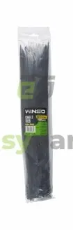 Хомуты пластиковые черные 4,8x450 (100шт).) WINSO 248450