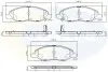 Комплект тормозных колодок, дисковый тормоз Comline CBP36044 (фото 1)