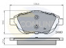 Комплект тормозных колодок, дисковый тормоз Comline CBP02027 (фото 1)