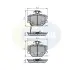 Комплект тормозных колодок, дисковый тормоз Comline CBP31019 (фото 1)