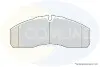Комплект тормозных колодок, дисковый тормоз Comline CBP01173 (фото 1)