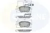 Комплект тормозных колодок, дисковый тормоз Comline CBP11037 (фото 1)
