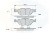 Комплект тормозных колодок, дисковый тормоз Comline CBP01003 (фото 1)