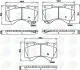 - Тормозные колодки к дискам Comline CBP31661 (фото 1)