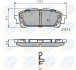 Комплект тормозных колодок, дисковый тормоз Comline CBP31775 (фото 1)