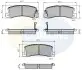 Комплект тормозных колодок, дисковый тормоз Comline CBP3458 (фото 1)