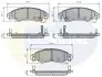 Комплект тормозных колодок, дисковый тормоз Comline CBP3893 (фото 1)