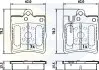 Комплект тормозных колодок, дисковый тормоз Comline CBP0915 (фото 1)