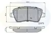 Комплект тормозных колодок, дисковый тормоз Comline CBP0984 (фото 1)