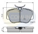 Комплект тормозных колодок, дисковый тормоз Comline CBP0328 (фото 1)