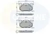 Комплект тормозных колодок, дисковый тормоз Comline CBP0522 (фото 1)