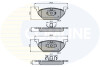 Комплект тормозных колодок, дисковый тормоз Comline CBP0889 (фото 1)