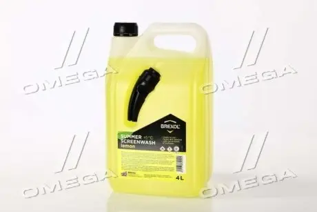 Омивач літній Lemon (c лійкою) <> 4л BREXOL BRX-084