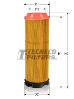 Фильтр воздуха DB E (W211, S211) 2.2Dci 06 - TECNECO AR12178/1