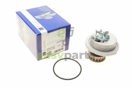 Помпа води Chevrolet Aveo 1.4/1.5 05-/Daewoo Lanos 1.3/1.5 97- (B/B) (7 лоп.) BUGATTI PA9102