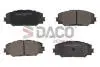 Колодки гальмівні TOYOTA RAV 4 06- 2,2 D-4D DACO 324577 (фото 1)