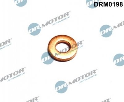 Прокладка термiчна форсунки 7,5x15,51x2,5mm DR MOTOR DRM0198
