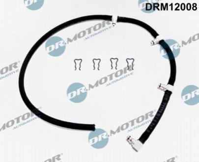 Шланг паливної системи алюмiнiєвi зєднувачi DR MOTOR DRM12008