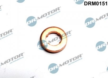 Прокладка термiчна форсунки 7,7x12,6x2,5mm DR MOTOR DRM0151 (фото 1)