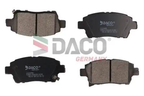 Колодки тормозные TOYOTA YARIS 99- (+ABS) DACO 324558