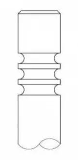 Клапан двигуна INTERVALVES 3490009