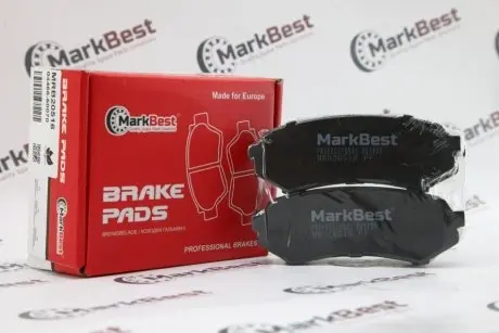 Колодки PROFESSIONAL+ антискрипн пластини MarkBest MRB20516