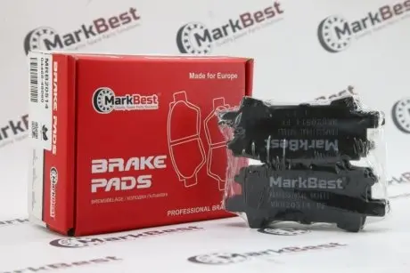 Колодки PROFESSIONAL+ антискрипн пластини MarkBest MRB20514