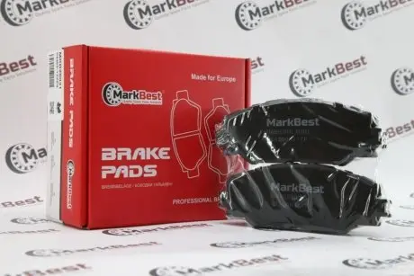 Колодки PROFESSIONAL+ антискрипн пластини MarkBest MRB20031