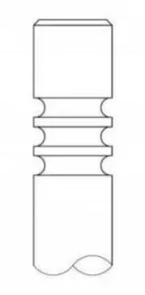 Клапан IN VAG 100 2,0D >86 (36*8*104,9) INTERVALVES 2135.009