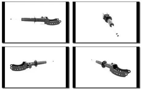 Амортизатор перед Touareg 02-10 Пр. GH-Parts GH-339940H