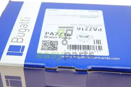 Помпа води Renault Laguna 2.2 D/dT 93-01 BUGATTI PA7716