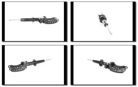 Амортизатор перед Touareg 02-10 Л. GH-Parts GH-339940V