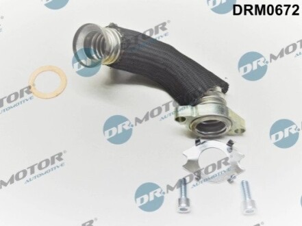 Патрубок рециркуляцiї картерних газiв DR MOTOR DRM0672