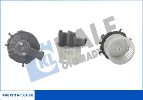 KALE FIAT вентилятор салону 500,Panda KALE OTO RADYATOR 351560