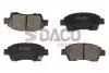 Колодки тормозные TOYOTA YARIS 99-03 DACO 324547 (фото 1)