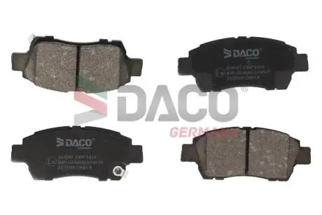 Колодки тормозные TOYOTA YARIS 99-03 DACO 324547