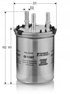 Фільтр паливний VAG A1 1.6Tdi 2011- TECNECO GS11467