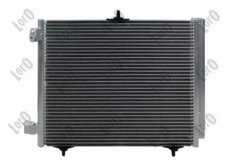 Радiатор кондицiонера з осушувачем Citroen C3/Peugeot 207/208 1.0-1.6/1.6HDi 02- Abakus 0090160011