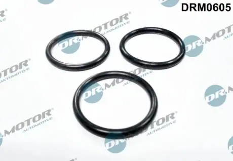 К-т ущiльнюючих кiлець 3 елементи DR MOTOR DRM0605