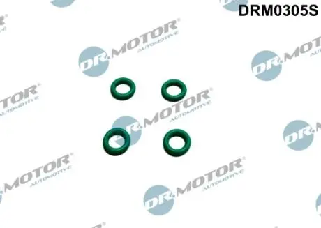 Комплект ущiльнюючих кiлець, 4шт. DR MOTOR DRM0305S
