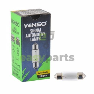 12V C5W 5W SV8.5 T11x37 10шт. уп. WINSO 713180