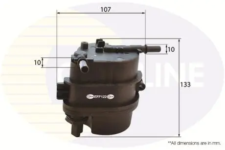 - Фільтр палива Comline EFF122