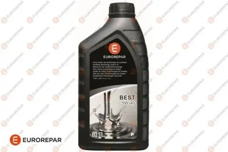 Олива моторна BEST 5W40, 1л. Eurorepar 1635764080