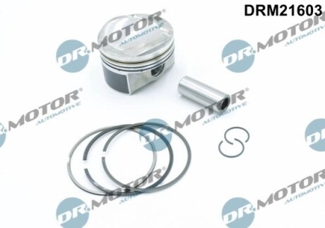 Поршень з поршневими кiльцями DR MOTOR DRM21603