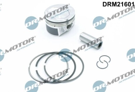 Поршень з поршневими кiльцями DR MOTOR DRM21601