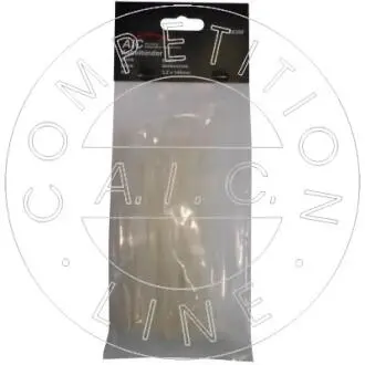Хомут 140х3,2 бiлий к-т 50шт AIC 56309