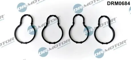 Прокладка колектора, 4шт. DR MOTOR DRM0684